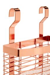 Orsina Sorello Hanging Storage Basket in Rose Gold - thumbnail 5
