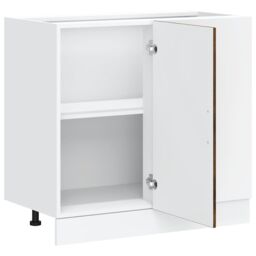 Berkfield Home Kitchen Base Cabinet Kalmar Smoked Oak Engineered Wood in Brown - thumbnail 6