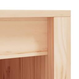 Berkfield Home Outdoor Kitchen Cabinets 3 pcs Solid Wood Pine in Light Tan - thumbnail 6