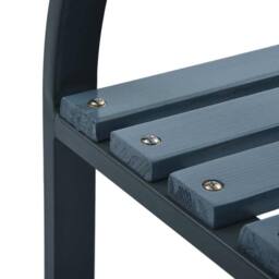 Berkfield Home Classic Garden Chairs 2 pcs Grey Wood - thumbnail 8
