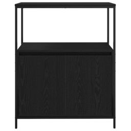 Berkfield Home Bathroom Cabinet with Shelves Black Oak 76.5x35x95 cm - thumbnail 6