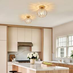 Pheashine Gold 18cm Crystal Cage Ceiling Light E27 Modern Mini Chandelier - thumbnail 6