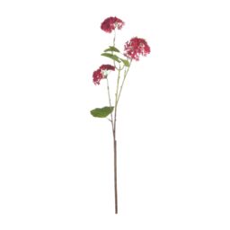 Hill Interiors Artificial Faux Red Autumnal Viburnum Spray - thumbnail 1