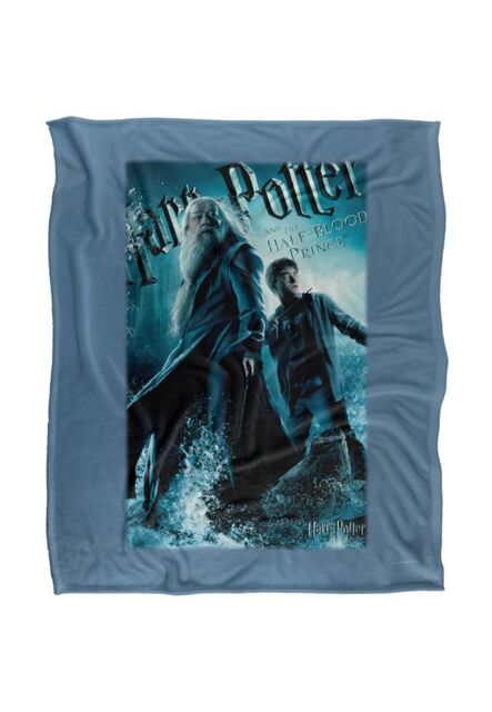 Harry Potter Half Blood Prince Poster Officially Licensed Silky Touch Super Soft Throw Blanket 152x127 cm in White - image 1