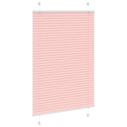 Berkfield Home Pleated Blind Pink 85x100 cm Fabric Width 84.4 cm Polyester - thumbnail 3