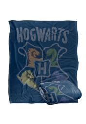 Warner Brothers Harry Potter The Hogwarts School Blanket 152 x 127 cm in White - thumbnail 2