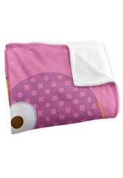 Sesame Street Patterned Elmo Heart Silky Touch Super Soft Throw Blanket 152 X 127 cm in White - thumbnail 3
