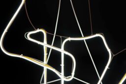 Shatchi Walking Reindeer Neon Effect Rope Light Silhouette Double Side 90 Cool White LEDs Christmas Outdoor - thumbnail 3