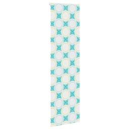 Berkfield Home Shower Roller Blind 70x240 cm Fabric Width 66 cm in Blue - thumbnail 3