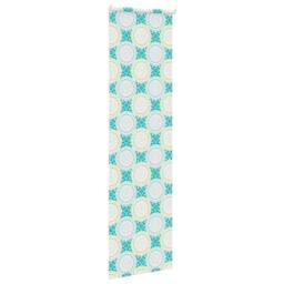 Berkfield Home Shower Roller Blind 70x240 cm Fabric Width 66 cm in Blue - thumbnail 4
