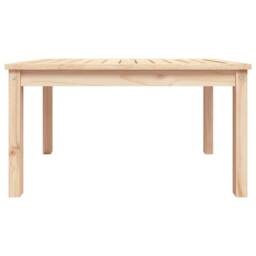 Berkfield Home Garden Table 82.5x50.5x45 cm Solid Wood Pine in Light Tan - thumbnail 5