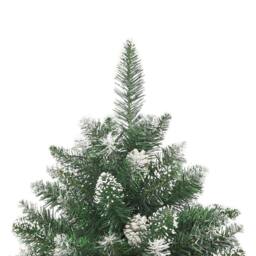Berkfield Home Artificial Christmas Tree with Stand 150 cm PVC in Green - thumbnail 4