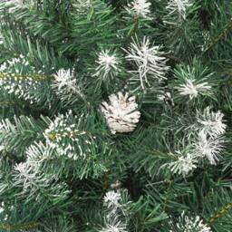 Berkfield Home Artificial Christmas Tree with Stand 150 cm PVC in Green - thumbnail 6