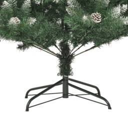Berkfield Home Artificial Christmas Tree with Stand 150 cm PVC in Green - thumbnail 7