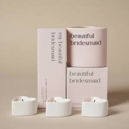 Amore by Juliana Heart Candle - Bridesmaid in Pale Pink - thumbnail 8