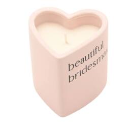 Amore by Juliana Heart Candle - Bridesmaid in Pale Pink - thumbnail 3