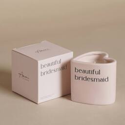 Amore by Juliana Heart Candle - Bridesmaid in Pale Pink - thumbnail 1