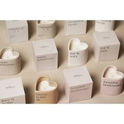 Amore by Juliana Heart Candle - Bridesmaid in Pale Pink - thumbnail 7