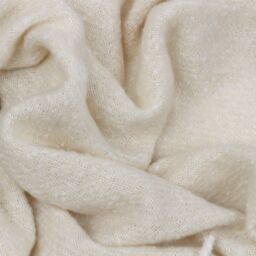 Wylder Nature Isla Woven Tasselled Throw in Cream - Size: 130 cm x 180 cm - thumbnail 5