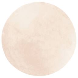 Berkfield Home Rug HUARTE Short Pile Soft & Washable Beige √ò 80 cm - Size: Medium - thumbnail 1