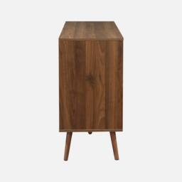 sweeek 6-drawer chest with wood effect in Dark Brown - thumbnail 3