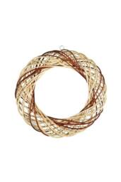 KDMD Natural Willow Wreath 40cm Peach - thumbnail 2