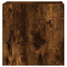 Berkfield Home TV Wall Cabinet Smoked Oak 40.5x30x40 cm Engineered Wood in Brown - thumbnail 7