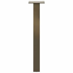 Berkfield Home Coffee Table Legs 4 pcs Natural Steel 30 cm Steel in Brown - thumbnail 5