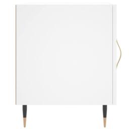 Berkfield Home Bedside Cabinets 2 pcs White 40x40x50 cm Engineered Wood - Size: 40 x 40 x 50 cm - thumbnail 6