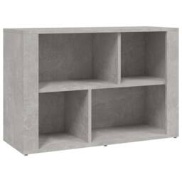 Berkfield Home Sideboard Concrete Grey 80x30x54 cm Engineered Wood - Size: 80 x 30 x 54 cm - thumbnail 1
