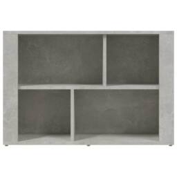 Berkfield Home Sideboard Concrete Grey 80x30x54 cm Engineered Wood - Size: 80 x 30 x 54 cm - thumbnail 5