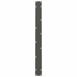 Berkfield Home Coffee Table Legs Anthracite 2 pcs 100x(72-73) cm Steel - thumbnail 7