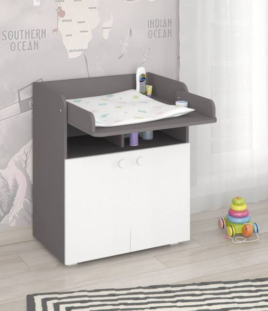 Shefa Line Shefa 700 Kids Changing Unit Grey-White (2 Boxes) in Grey - image 1