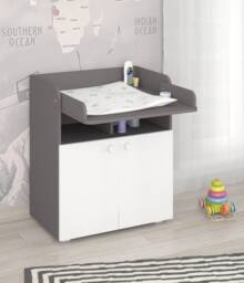 Shefa Line Shefa 700 Kids Changing Unit Grey-White (2 Boxes) in Grey - thumbnail 1