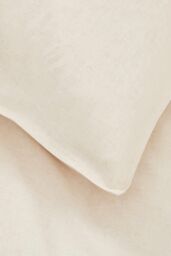 Panda London Panda Bamboo & French Linen Pillowcases (2-Pack) in Beige - thumbnail 3