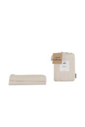 Panda London Panda Bamboo & French Linen Pillowcases (2-Pack) in Beige - thumbnail 1