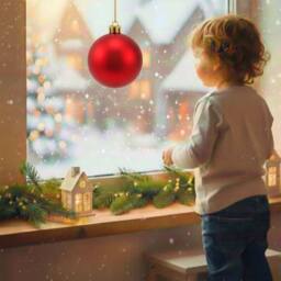 Shatchi 20cm Mat Christmas Bauble - Premium Bauble & Home Décor Ornament in Red - Size: 20 cm - thumbnail 9