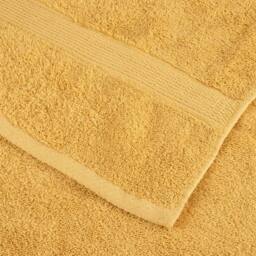 Berkfield Home Premium Guest Towels SOLUND 2pcs Gold 30x50cm 600gsm - thumbnail 5