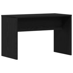 Berkfield Home Dressing Table Set with LED Black Oak Engineered Wood - thumbnail 7
