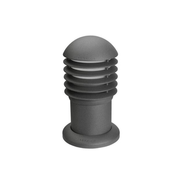 Netlighting Balizas 1 Light Small Outdoor Bollard Light Urban Grey IP44 E27 - image 1