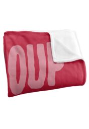 Warner Brothers Seinfeld 152x127cm The Soup Stand Silky Touch Super Soft Throw Blanket in White - Size: 152x127 cm - thumbnail 3