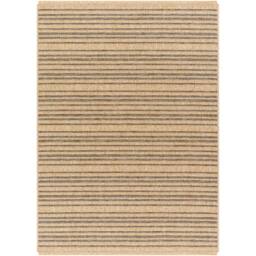 Livabliss Mirage-Cottage Tan Black Fringe Jute-Look In- & Outdoor Rug in Brown - Size: 120 cm x 170 cm - thumbnail 2