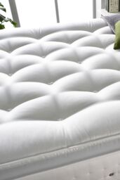 Aspire Cashmere 1000 Pocket Pillowtop Mattress in White - Size: King - thumbnail 3