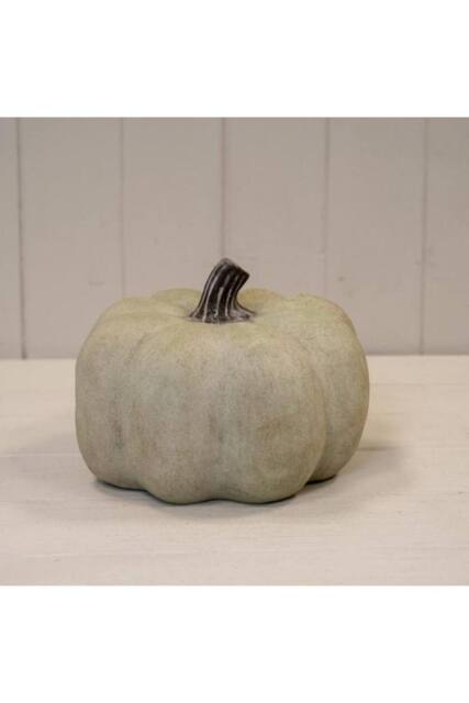 KDMD Dusty Green Medium Ceramic Pumpkin Ornament in Pale Green - image 1