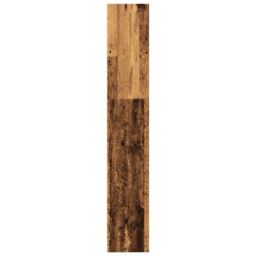 Berkfield Home Bookcase Old Wood 40x24x143 cm Engineered Wood in Brown - Size: 40 x 24 x 143 cm - thumbnail 5