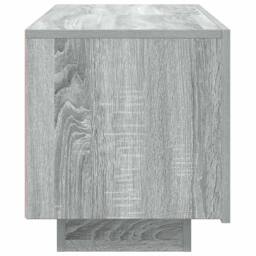 Berkfield Home TV Cabinet Grey Sonoma 100x35x40 cm Engineered Wood - Size: 100 x 35 x 40 cm - thumbnail 5