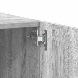 Berkfield Home TV Cabinet Grey Sonoma 100x35x40 cm Engineered Wood - Size: 100 x 35 x 40 cm - thumbnail 9