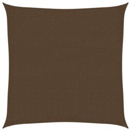 Berkfield Home Sunshade Sail 160 g/m¬≤ Brown 2.5x2.5 m HDPE - thumbnail 2