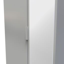 Ready Assembled 2 U Dover 2 Door Mirrored Robe (Ready Assembled) in Dark Grey - thumbnail 4