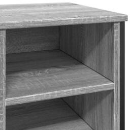 Berkfield Home Shoe Cabinet Grey Sonoma 90x38x61.5 cm Engineered Wood - thumbnail 7